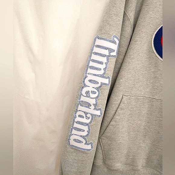 New w/o Tags Champion X Timberland Heavyweight Pullover Fleece Drawstring Hoodie - Picture 3 of 10